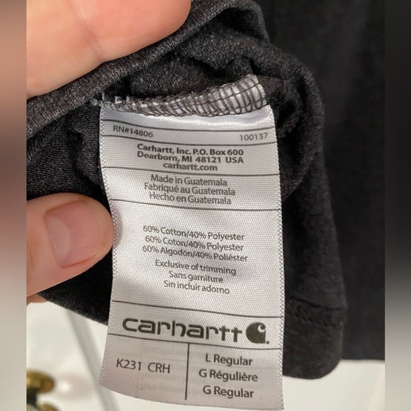 Carhartt long sleeve men’s tee - Picture 2 of 4